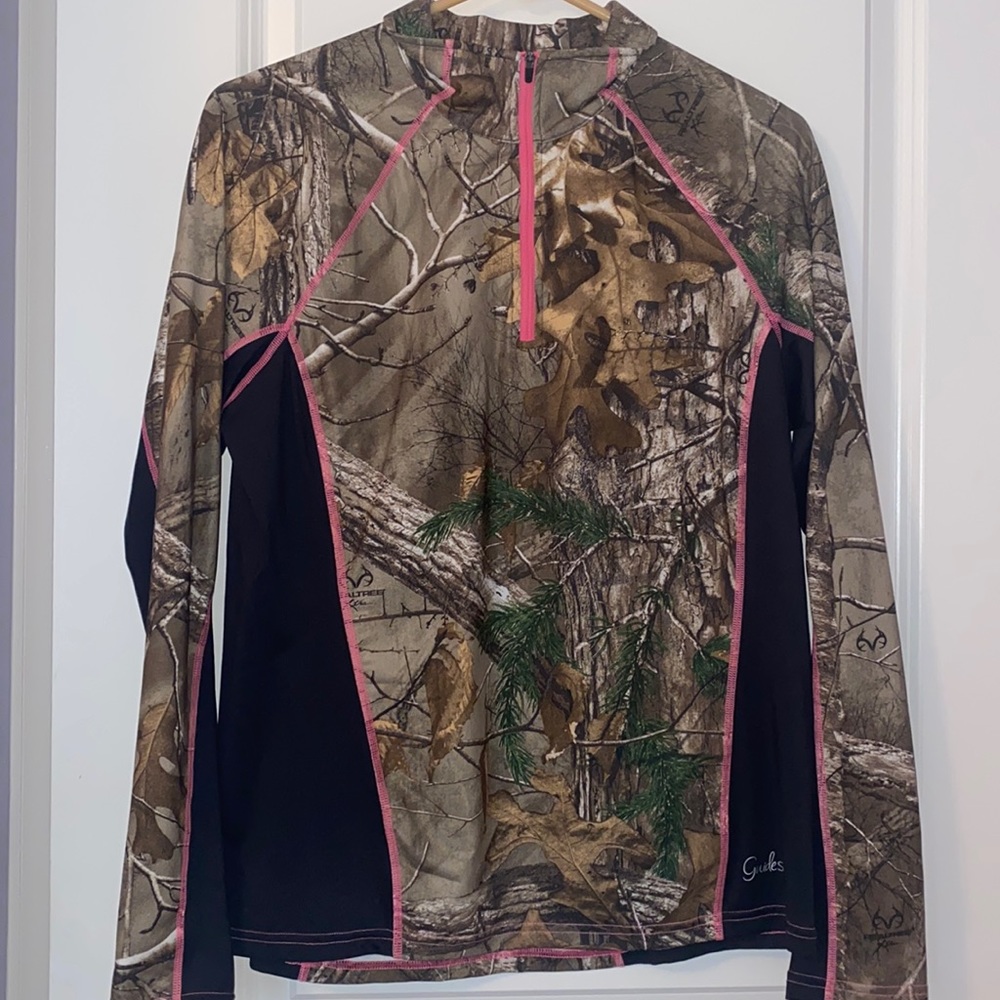 Camo Quarter Zip
